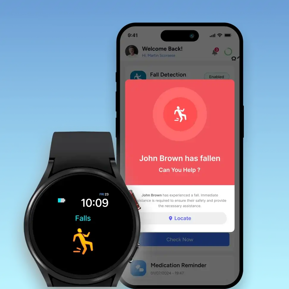 Real-Time Fall Alerts